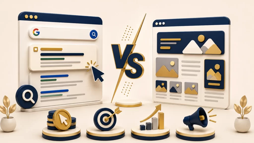 Google Search Ads vs Display Ads