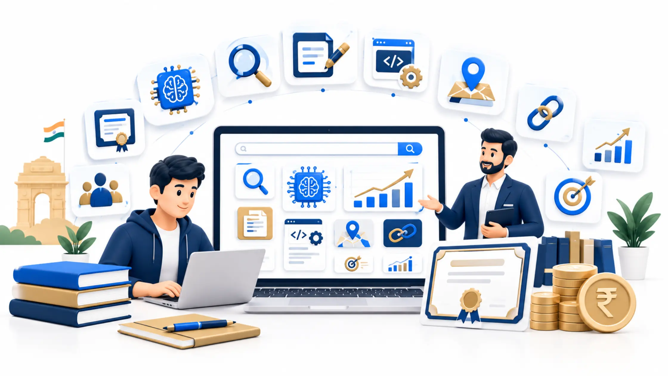 AI SEO Course Fees in India at RankON Technologies Academy What's Inside the Full Ecosystem