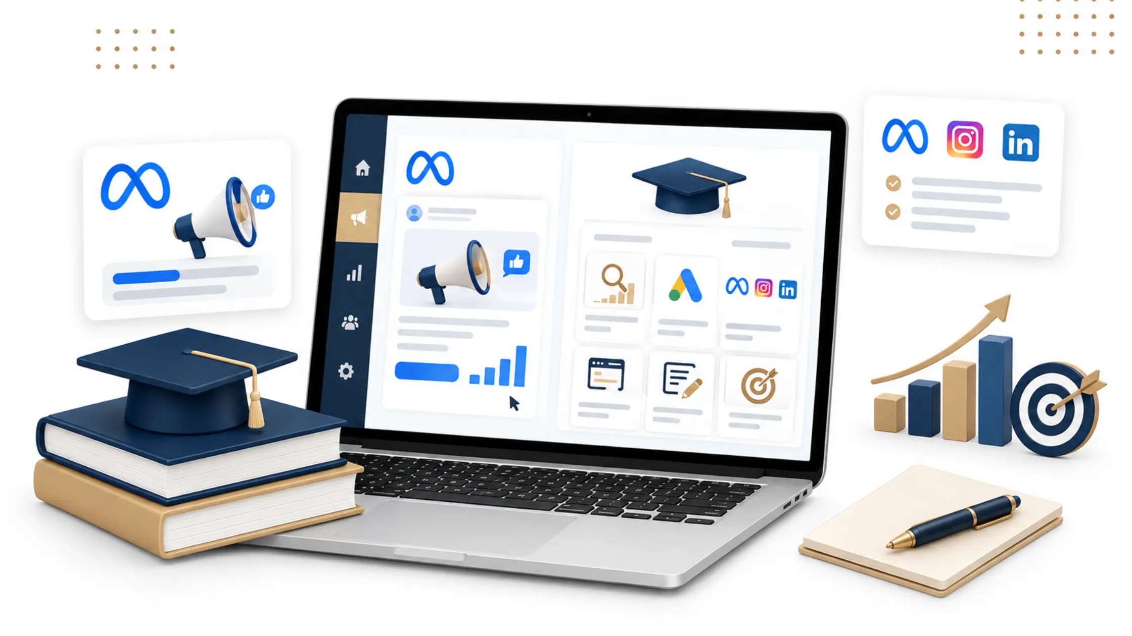 Meta Ads Fees vs Full Digital Marketing Course Fees