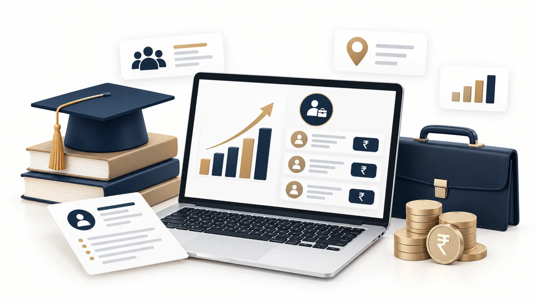Placement & Salary Comparison After Digital Marketing Courses
