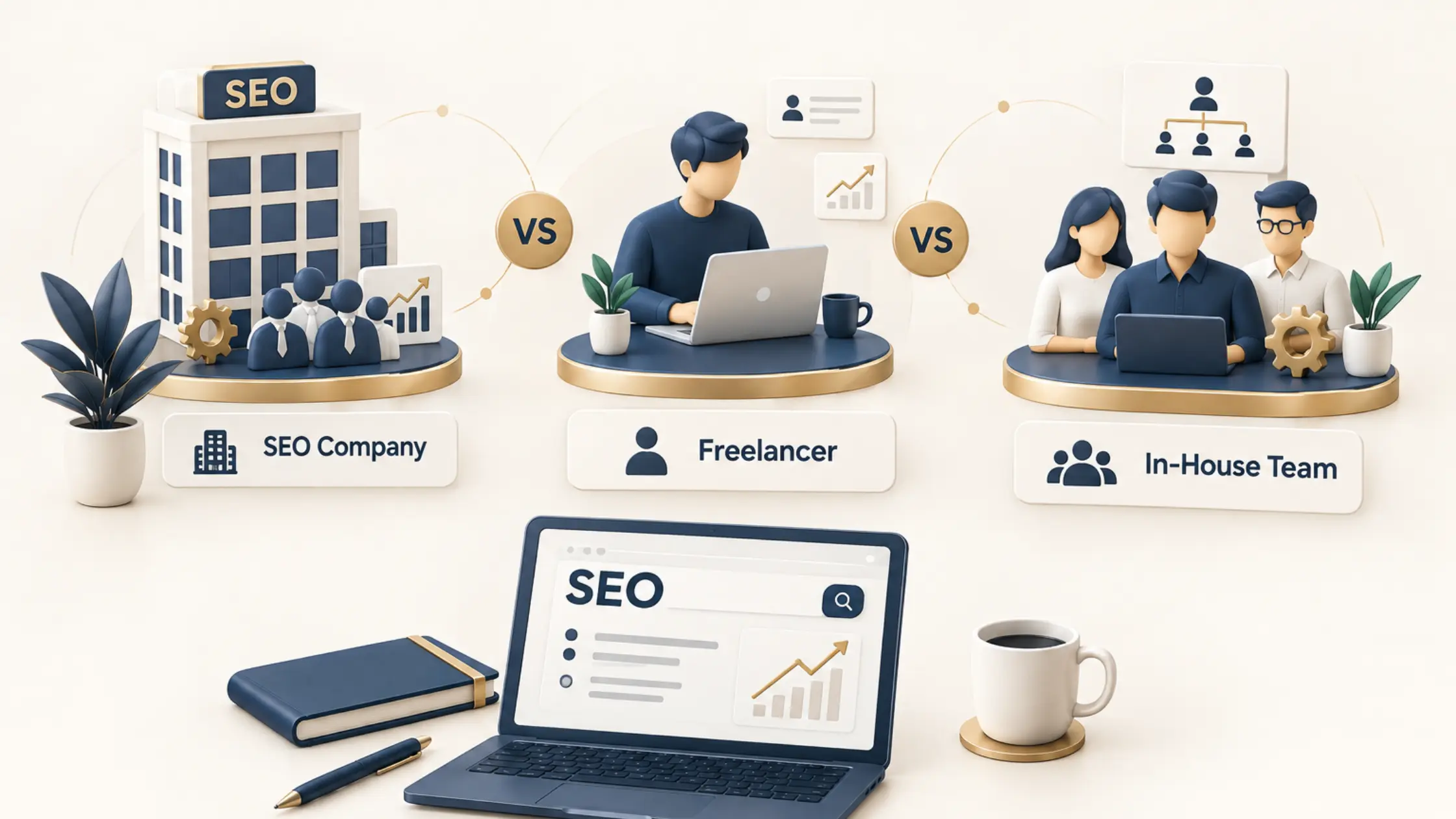 SEO Company vs Freelancer vs In-House Team