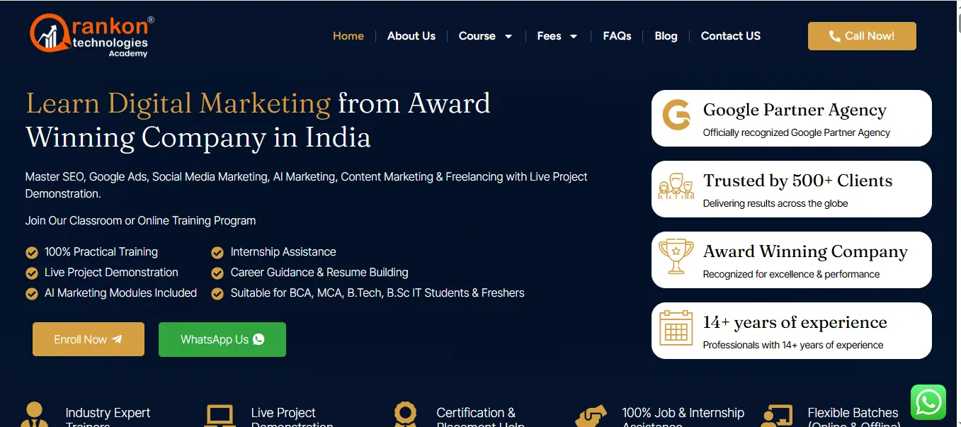 Choose RankON Technologies Academy to Learn AEO