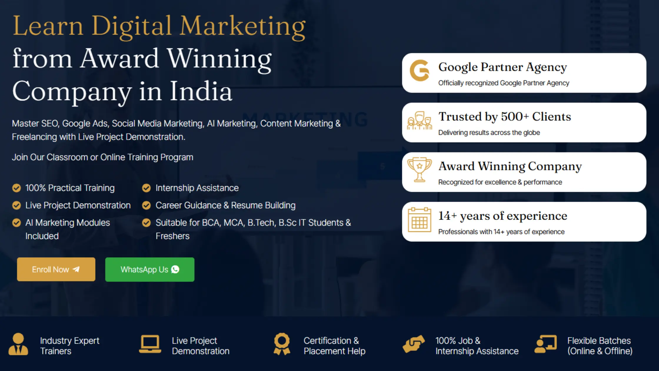 Why should you join RankON Technologies Academy for SEO vs AEO vs GEO learning